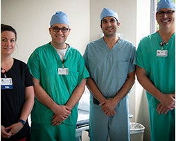 Vascular surgery team